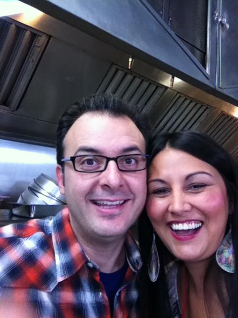 Food Network's John Catucci makes bannock at Kekuli Cafe